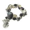 Les Trésors De Lily [E2439] - Дизайнерский браслет «Анастейша», черный