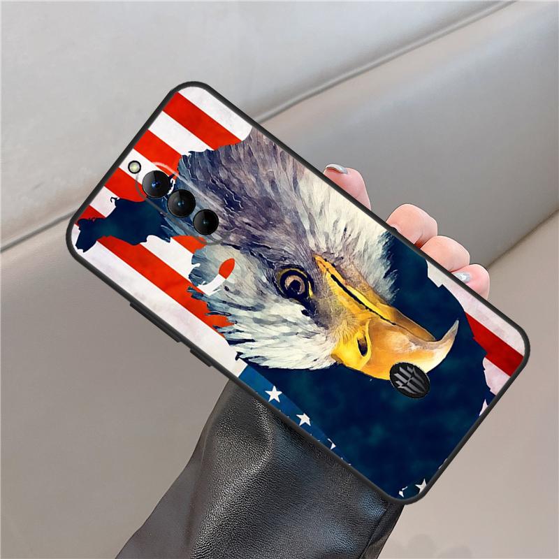 Американский флаг США Орел Чехол Для ZTE Nubia Red Magic 10 Pro Plus 6 7 8 9 6S 7S 8S 9S Pro 5G 6R RedMagic 10 Air Чехол