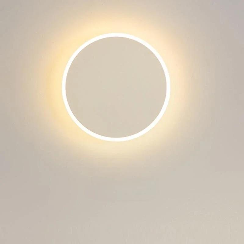 Современный минималистский настенный светильник круглый светодиодный настенный светильник в скандинавском стиле гостиная фоновая стена коридор спальня прикроватный светильник