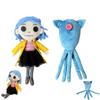 New Ghost Mom Coraline Squid Plush Doll Anime Festival Doll