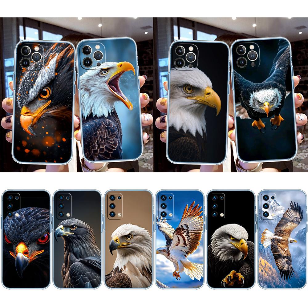RP36 Прозрачный чехол для телефона 'Ястреб Орел' для Motorola Moto Edge 20 30 40 50 S30 Fusion Ultra Pro Neo Lite + G200 G23