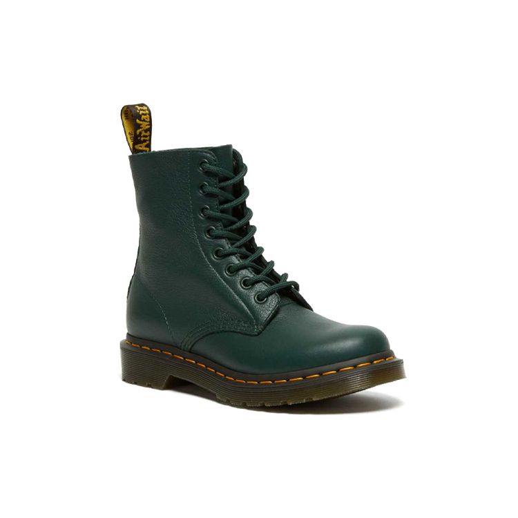 Dr. Martens 1460 Pascal Virginia Waterproof Durable Short Boots Women Boots Moss-Green 26902328