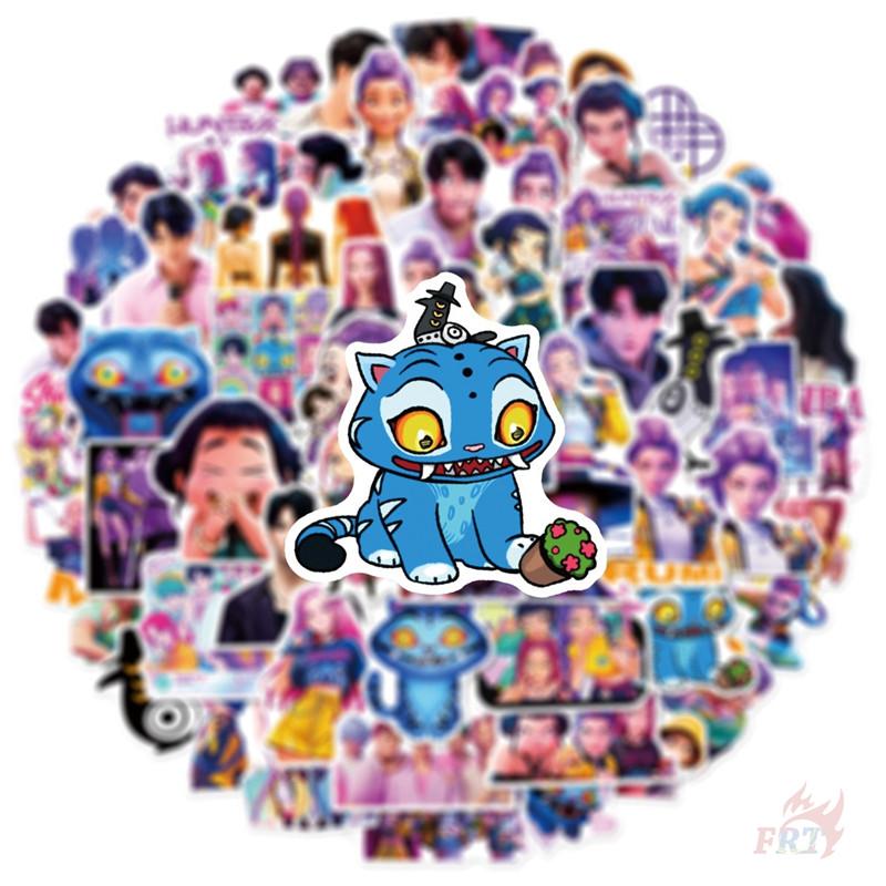 60 шт./набор K-pop Серия «Охотники на демонов 02» Наклейки DIY Модные Водонепроницаемые Наклейки-дудлы