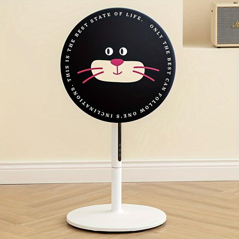 Cute Cartoon Pattern Floor Fan Cover with Dust-Proof Cloth, Waterproof, for Home and Office Fans, Kitchen and Dining Room Storage Accessories