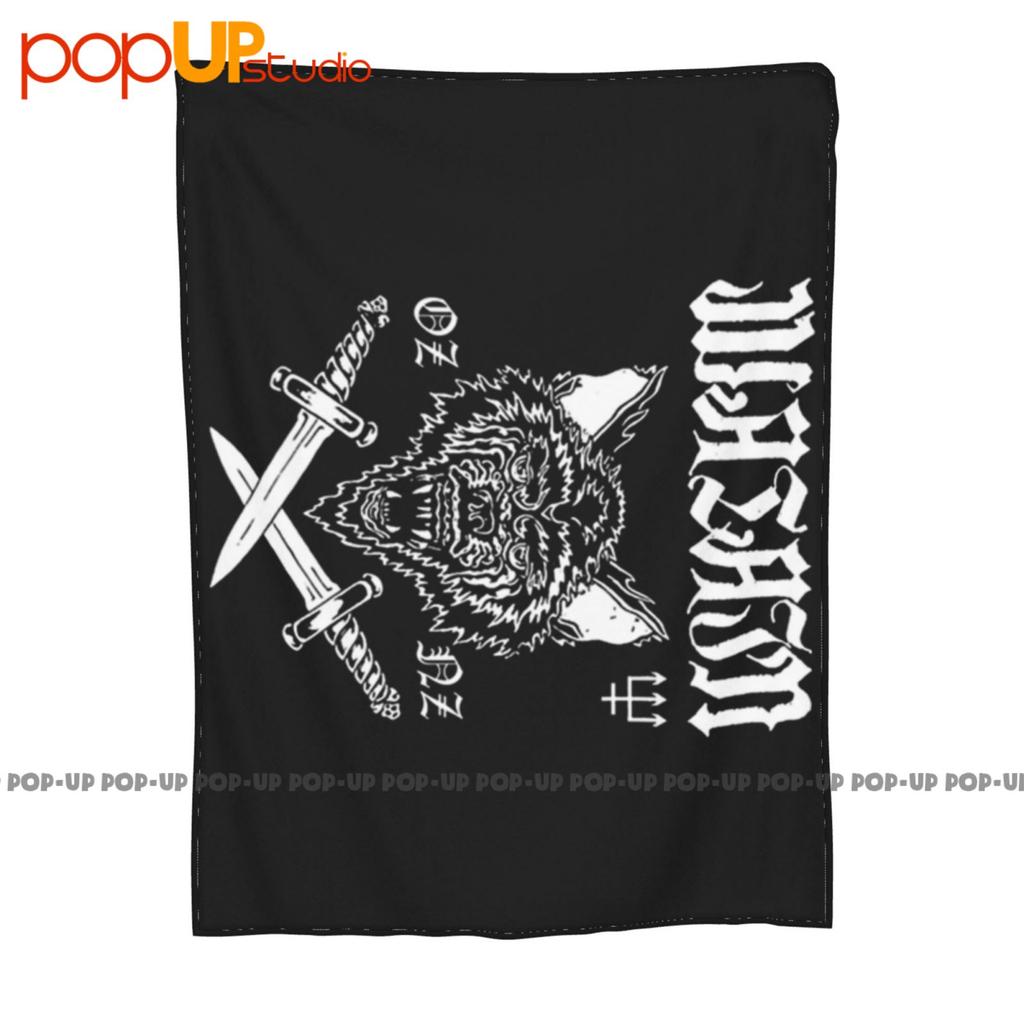 Watain 'Oz Nz Wolf' Ультрамягкое Одеяло Плед Зимнее Покрытие для Дивана Покрывала для Кровати