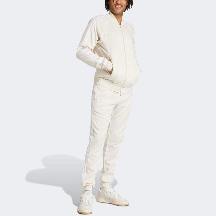 Adidas Originals Adicolor Classics Sst Track Jacket With Three-Stripes Colorblock Men Outerwear White IR9864