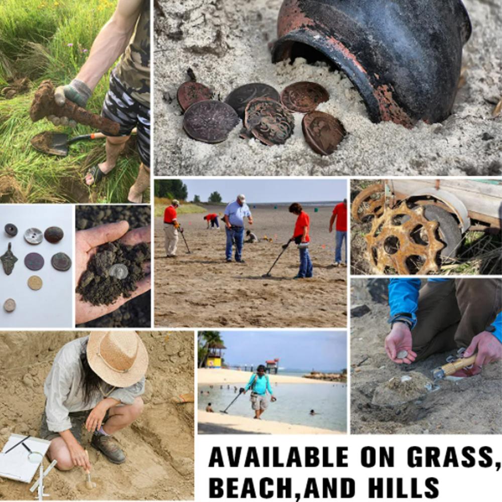 MD-4090 Профессиональный металлоискатель подземный детектор золота Высокая точность металлоискатель Водонепроницаемая поисковая катушка Искатель сокровищ