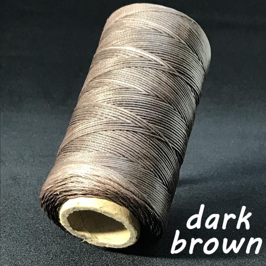 RER Кожаное ремесло Вощеная нить Шнур Воск 4 Цвета Набор Ширина нити 1мм Длина 260М Цвет (4 комплекта)