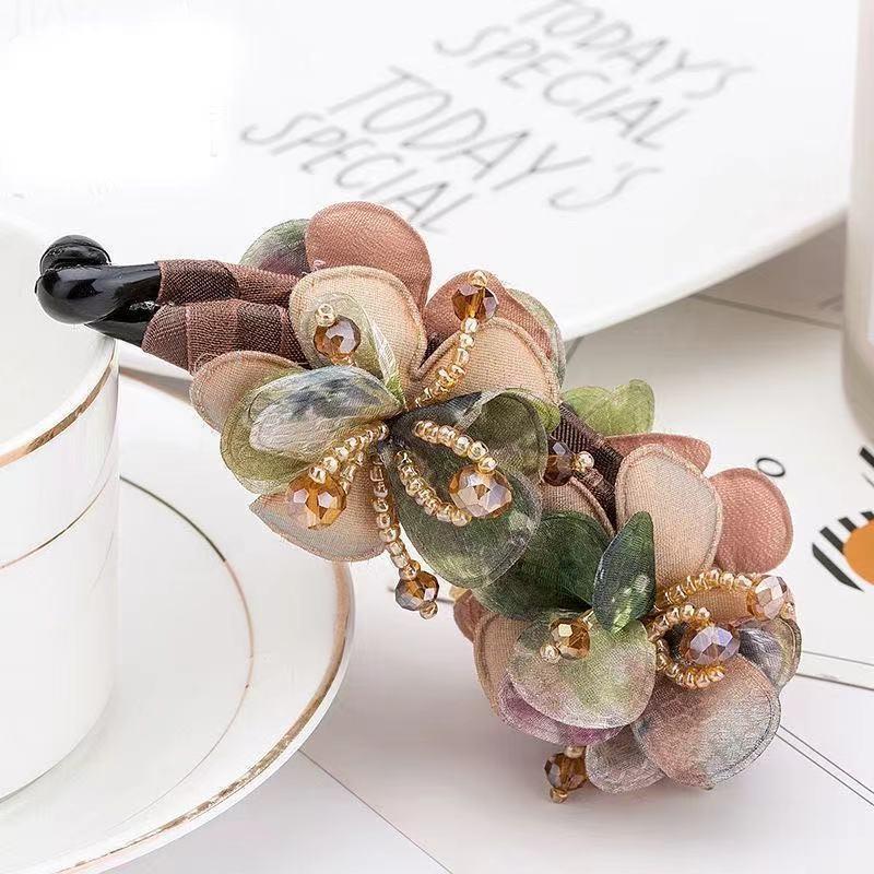 Нескользящая простая изящная заколка для волос с вертикальным зажимом Зажим для хвоста Верхний зажим Зажим-поворот Зажим-банан