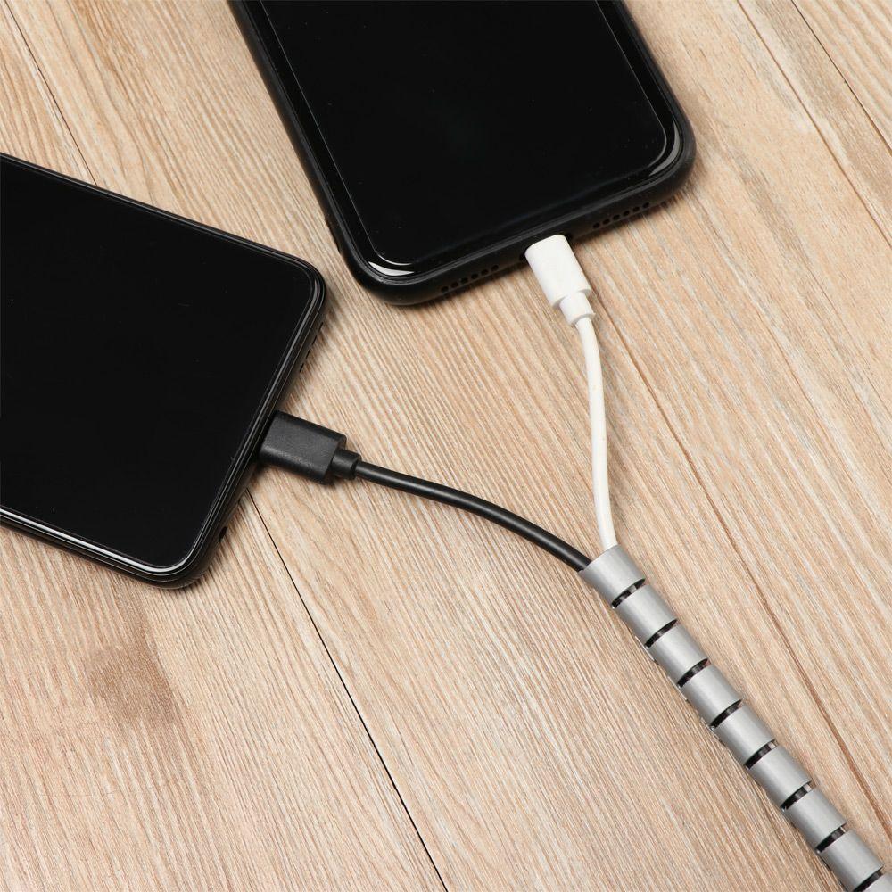 Sleeves Wrap Tube Cable Holder Pipe Protection Wire Protector Line Organizer Spiral Wire Organizer