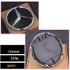 Car Front Grille Emblem Star Badge  Logo Chrome black Silver 3D Mirror Mercedes Benz W205 W204 W253 W213 W206 W166 gle VVVglc LU7