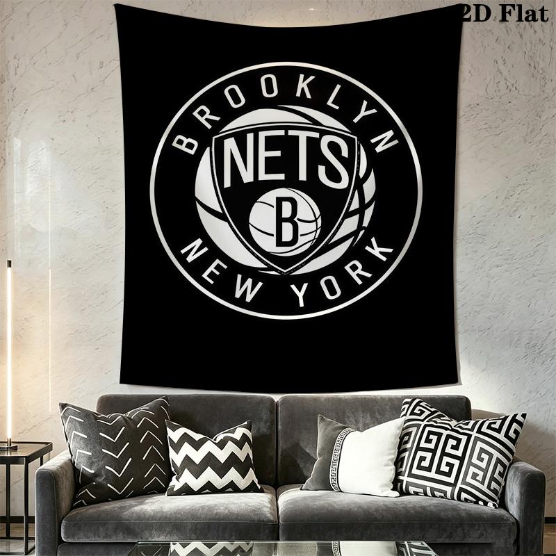 Brooklyn Nets Durant'S Impact Team Bedding 1 Duvet Cover 2 Pillowcase Without Core Christmas Birthday Gift Bedding Set