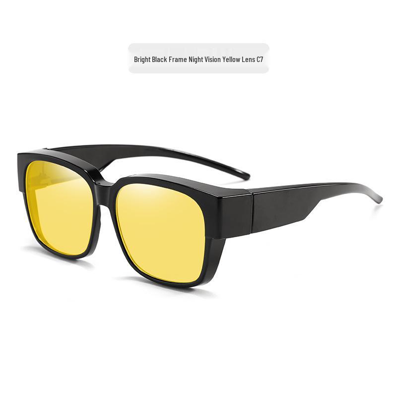 Набор солнцезащитных очков премиум-класса с поляризацией: Мужские очки для ночного видения и женские очки с защитой от синего света