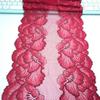 22.5cm Wide Red Elastic Lace, Floral Stretch Lace Fabric for Lingerie, Bra, Underwear, Garment, Sewing & Crafting
