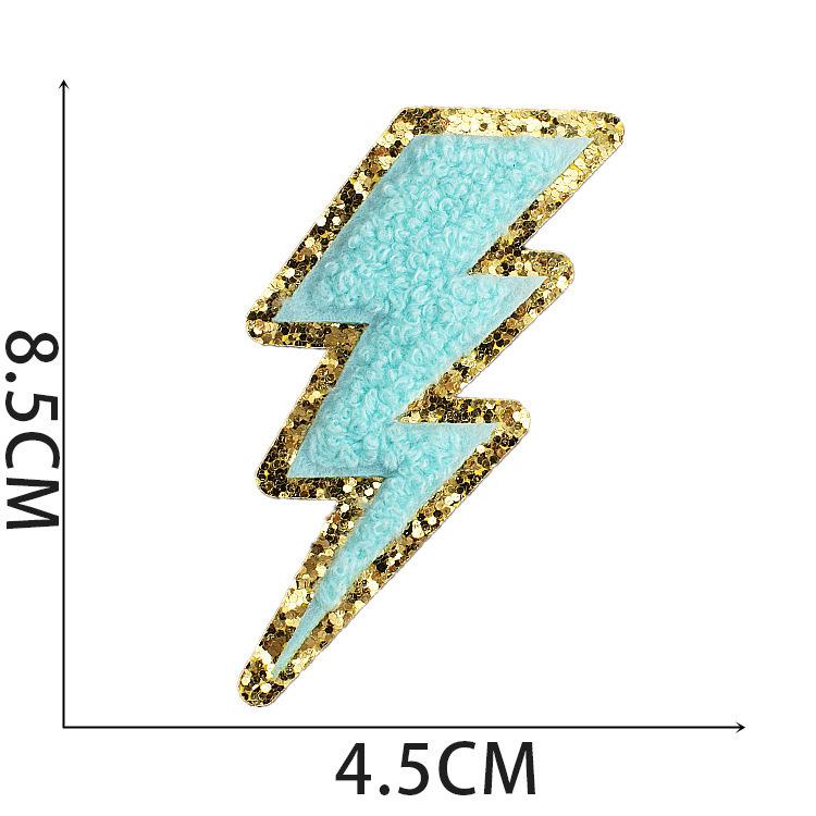 White Towel Embroidery English Letter Embroidery Cloth Sticker Bag Patch Sticker Clothes Chapter Boy Computer Embroidery Label Embroidery Sticker