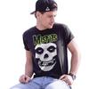 Официальная футболка Misfits Джерси Оригинальная Черная Хоррор Панк Футболка-