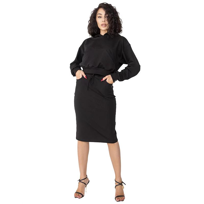 Женский костюм худи и юбка SET6 TotalFit (06399874)