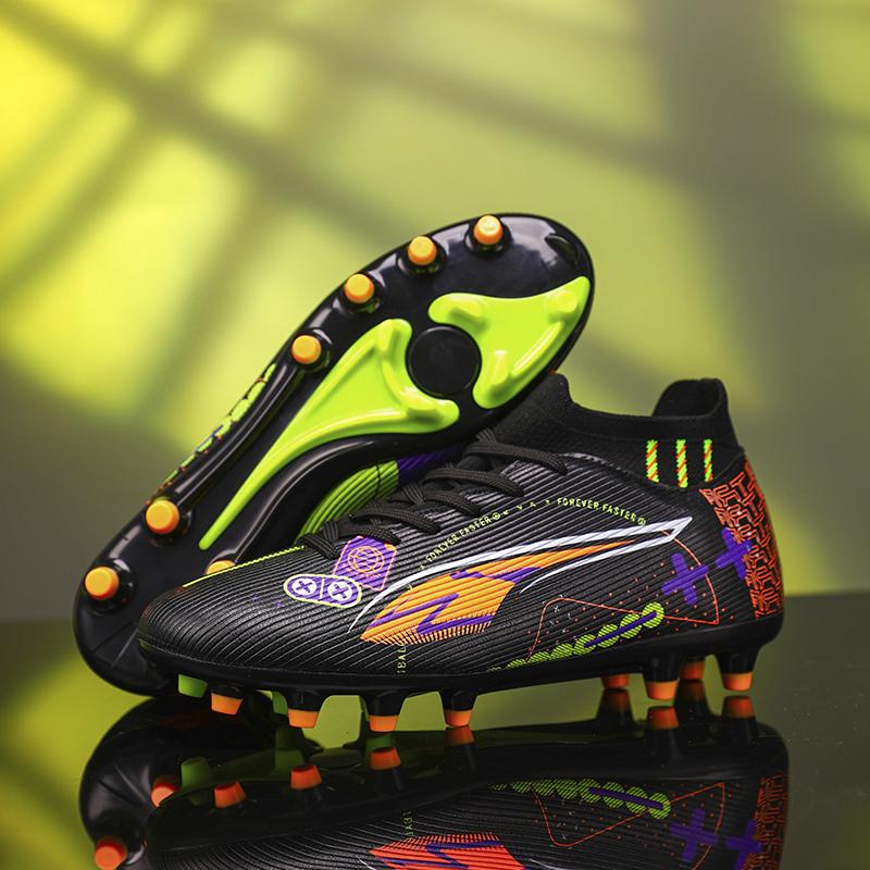 Indoor TF/FG Football Shoes Fast TF/FG High Quality Soccer Shoes Society Cleats Grass Training Football Field Boots Sneaker