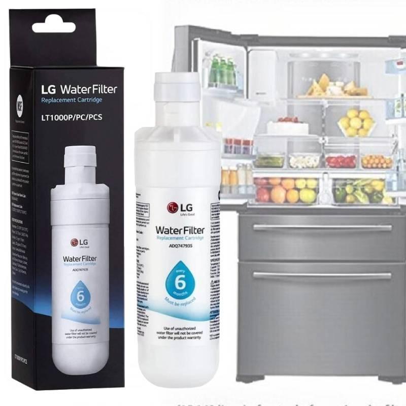 Lt1000p Водяной фильтр для холодильника Высокая емкость 200 галлонов Белый очиститель