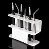 6 Holes Acrylic Eyelash Tweezer Storage Holder Stand Tweezers Stand Shelf Holder Eyelashes Extension Makeup Tool