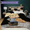 Topo Gigio Pattern Bedding uilt Set uilt Cover Pillowcase Home Decoration Birthday Gift (1 * duvet cover + 2 * pillowcase without core)227