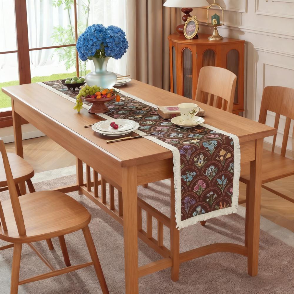 Обеденный стол ТВ-тумба Журнальный столик Скандинавский Хлопок Лен Скатерть