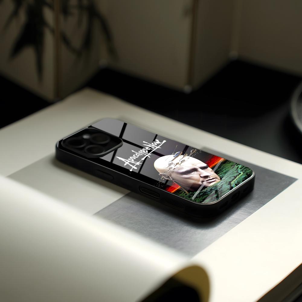 A-Апокалипсис Сегодня Чехол Для Телефона Стекло Для IPhone17 Air 16 Креативная Концепция 15 17 14 Pro Max 13 12 11 X XS XR Plus Для Samsung S 26