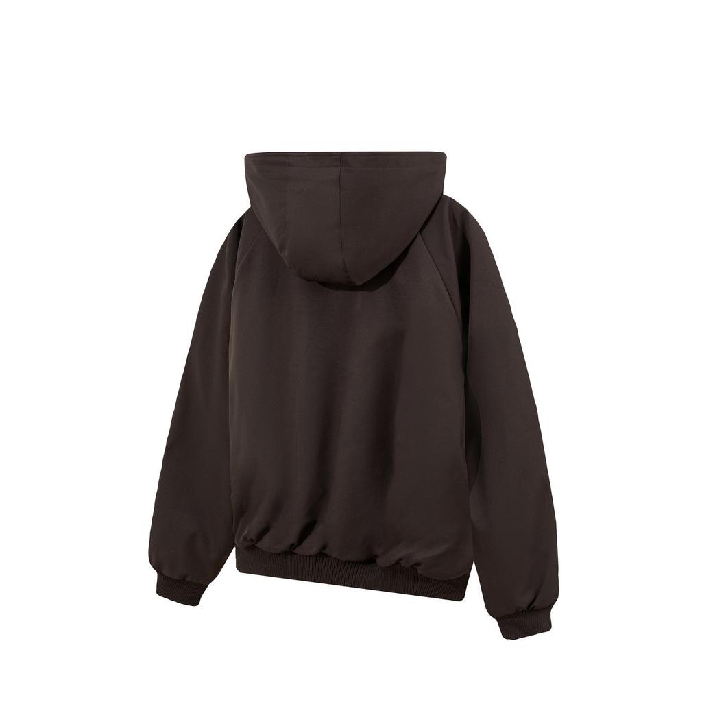 Унисекс двусторонняя хлопковая куртка с флисовой подкладкой и капюшоном - Зимняя необходимость