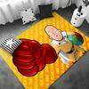 Аниме Горячий One-Punch Man Коврик для пола Спальня Гостиная Фланелевый Коврик для двери Нескользящий Домашний декор