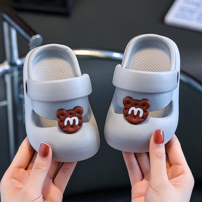 Унисекс пляжные сандалии для младенцев и малышей - Летняя обувь с отверстиями