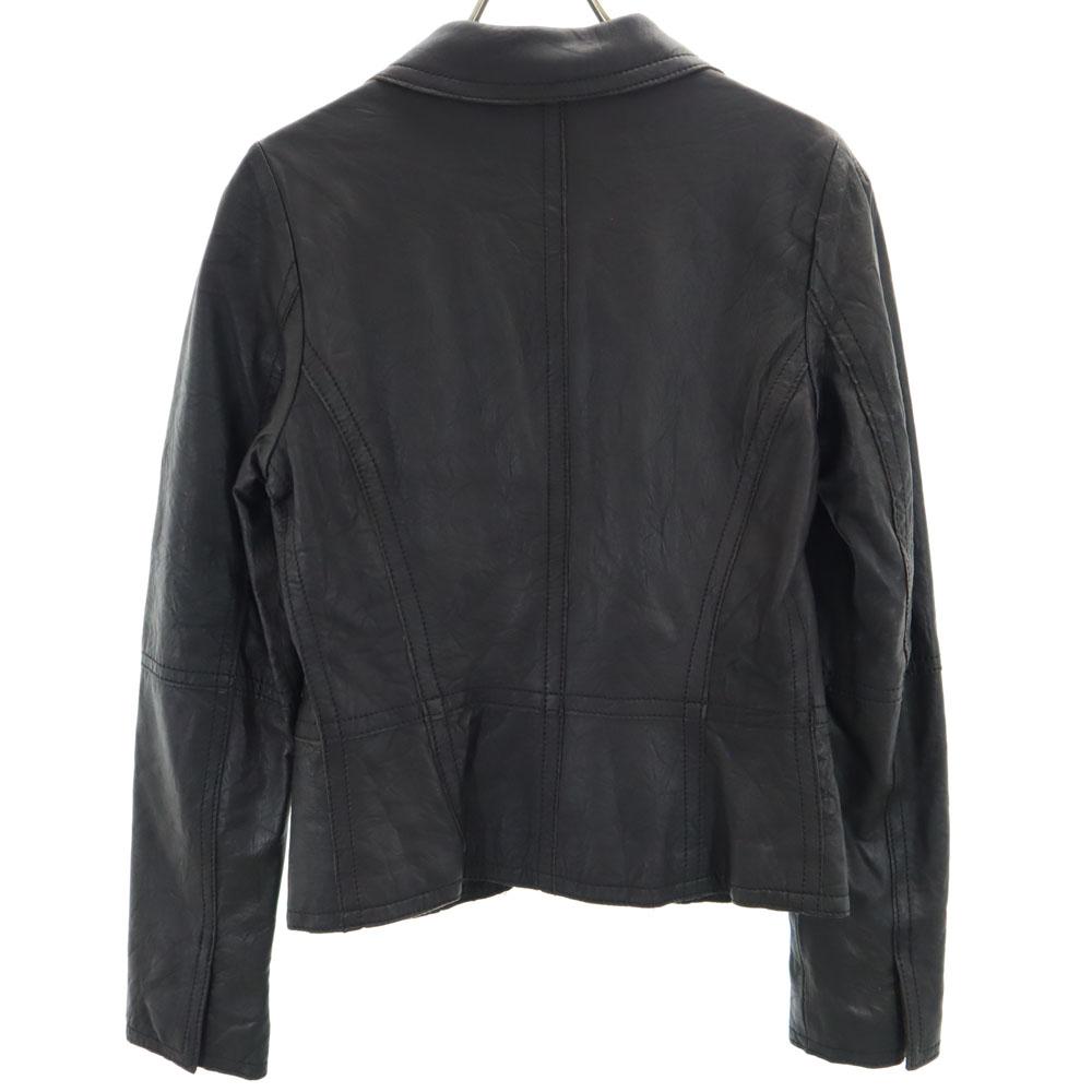 Кожаная куртка MAX&CO 42 Темно-коричневый Женская Б/у