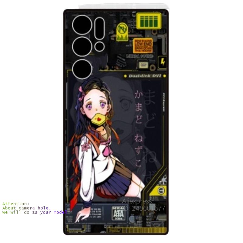 Светящийся чехол-вспышка для ZTE Nubia Red Magic 10s 10 Pro 9S 9 Pro 8 8s 7 7s 6 6s Защитный светодиодный чехол Akali Fundas Capa