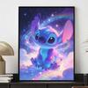 Disney 5D DIY Алмазная живопись Набор «Космический стежок Радужное галактическое чудо» Декор для дома Подарок для поклонников