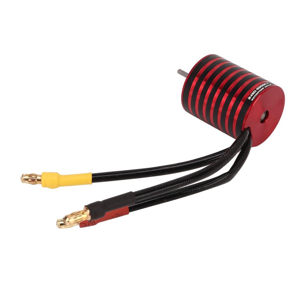 2430 Brushless Motor Large Torsion Fast Heat Dissipation Waterproof RC Car Motor for Traxxas 1 16 1 18 RC Car 6300KV