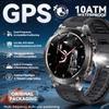 2025 New Outdoor GPS Smart Watch 1.43" AMOLED 10ATM Waterproof Bracelet Compass Sports Tracker BT Call Smartwatch Men For Xiaomi IOS