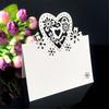 50Pieces Hollow Heart Table Number Cards Wedding Table Name Cards For Bridal Showers Wedding Christmas Banquets Party