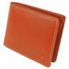 Colorful Series Bifold Genuine 4AP3636 Wallet, Leather, (Orange)