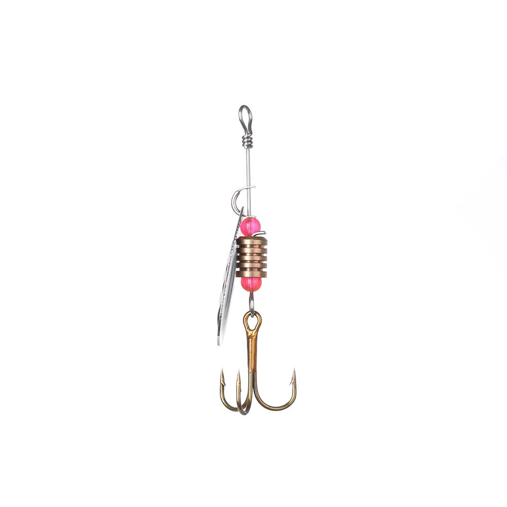 50PCS Hot Durable Sliver/Gold Spinner Easy-Spin Clevises Easy Spin Brass Fishing Lures Accessories