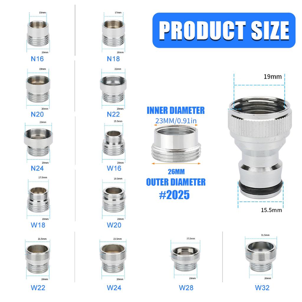 Латунные соединители для кранов, быстроразъемные соединения для шлангов, адаптер для смесителя для раковины, сада, балкона, полива, ирригационного фитинга, адаптера для подключения