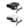 120W 12V Collapsible Car Heaters Portable Fast Demisting Defroster with Lighters Plug for Car SUV Truck &  Trailer