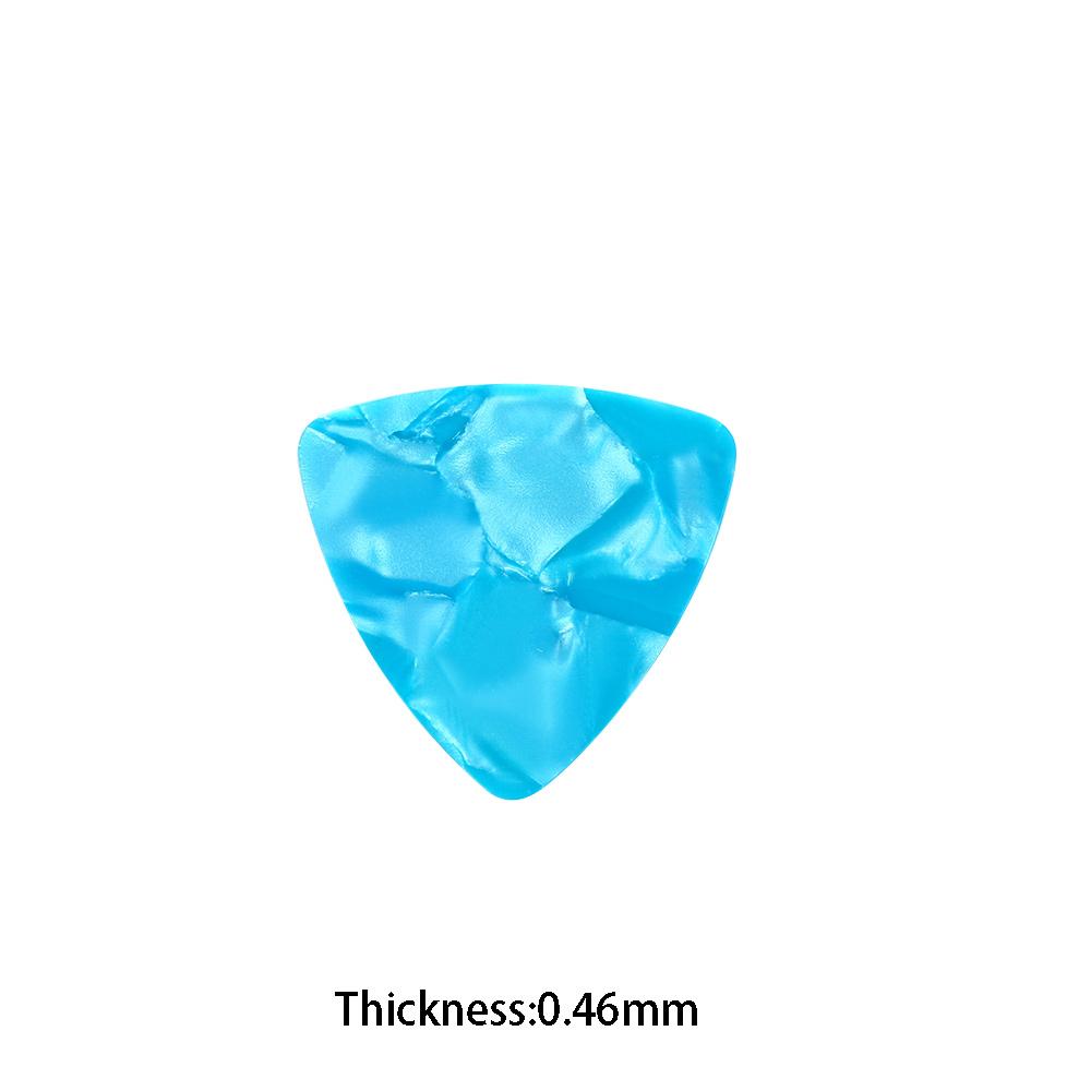 Ukulele Triangle 0.46mm Antislip Guitar Accessories Guitar Pick Celluloid Plectrum