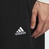 Adidas Спортивные спортивные штаны с принтом логотипа и букв, повседневные, простые, удобные, с манжетами, трикотажные штаны-джоггеры унисекс, черные JM9112