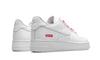Nike Air Force 1 CU9225 100 with Supreme Mini Box White Size Men's Low-Top Logo, - 6, White/White