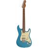 SELDER Electric Dark Blue Case and Shielded Cable ST-33RM/DB Stratocaster-Type Guitar, (Soft Included)