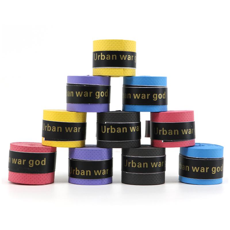 Бадминтонная ракетка Противоскользящая Впитывающая пот обмотка с тисненым ямочным дизайном