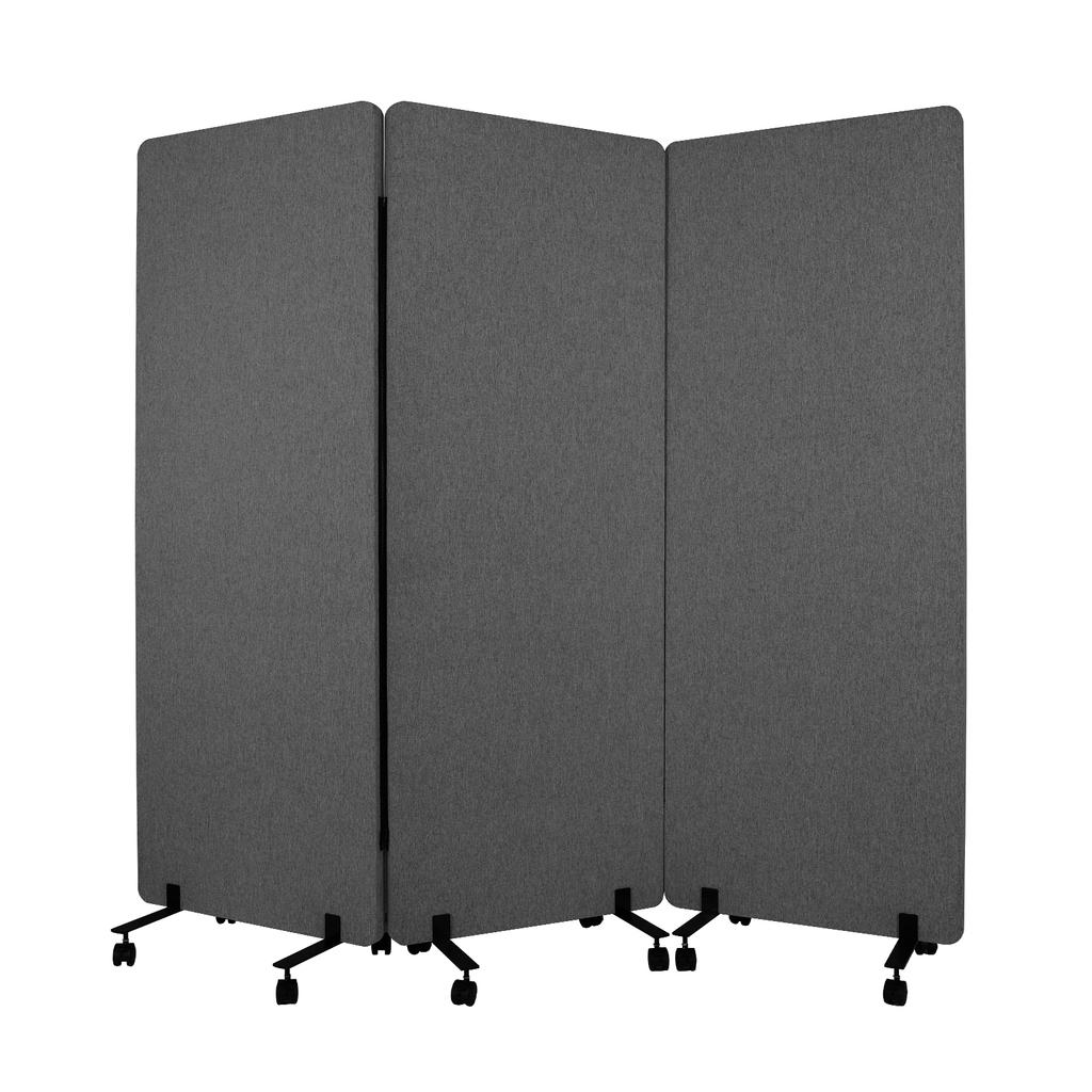 3-Panels Freestanding Partition Room Dividers New Folding Room Divider Folding Portable Partition Screens for Dorm Studio Office