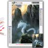 Cross Stitch Kit DIY Diamond Embroidery Chinese Dragon Diamond Painting Home Decor