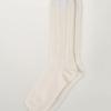 SATUR Cotton Cable Crew Socks_Cream