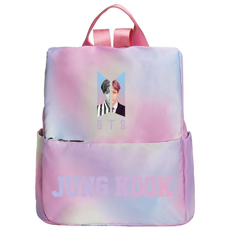 Bts Bangtan Kpop Парни Рюкзак Школьный Книги Студент Путешествия Наплечная Сумка Рюкзак