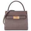 Lee Radziwill Luxe Матовая кожаная сумка-тоут Через плечо Кроссбоди Мини Женские сумки Черепахово-коричневый 78538-093